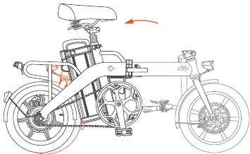 De carrosserie opvouwen - Stap 2