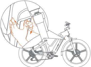 De batterij verwijderen - Stap 1
