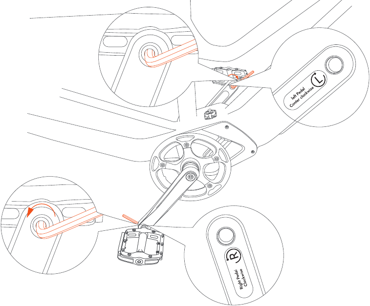 Installatiehandleiding - Pedalen installeren