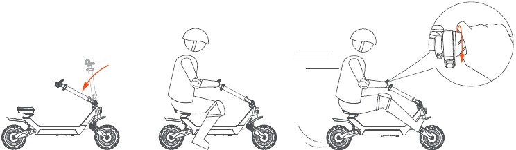 Eerste rit - Stap 7 - Gebruik in Kartmodus