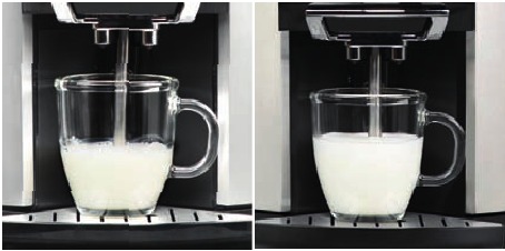 Warme melk met schuim bereiden