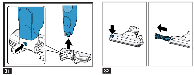 De powerborstel reinigen - Stap 1