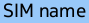 Pictogram Naam