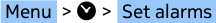 Pictogram Alarm