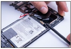 Ontkoppel de batterijkabel