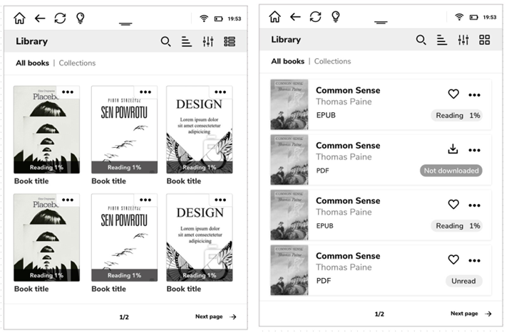 Uw e-boeken beheren - Bibliotheek