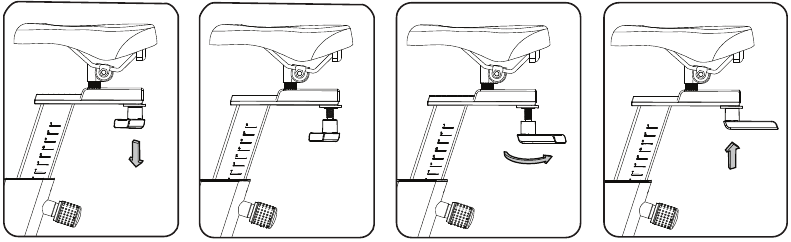 Bediening - Stap 1 - Zitinstelling