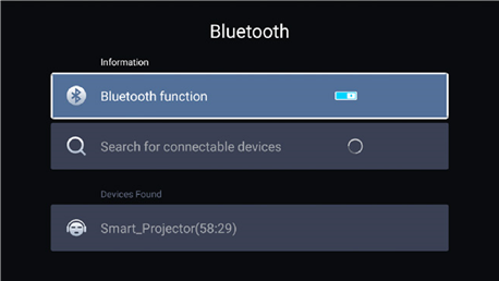 Bluetooth-instelling