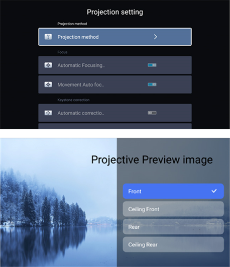 Projectiemethode