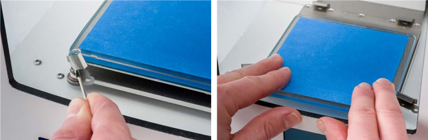 DE BLAUWE TAPE VERVANGEN