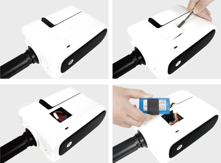 De batterij verwijderen