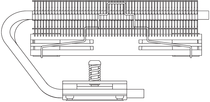 LGA 1700/1200/115x - Ventilatorconfiguratie - Laag