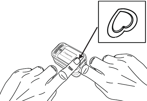 Hoe te beginnen - Stap 4 - Schakel de pulsoximeter in