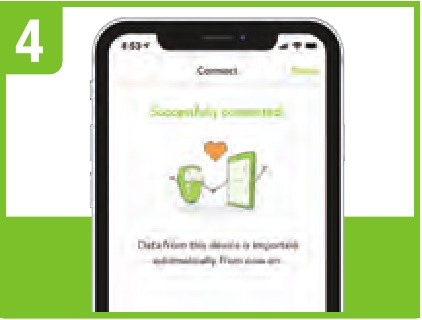 Verbind de meter met de mySugr-app - Stap 3