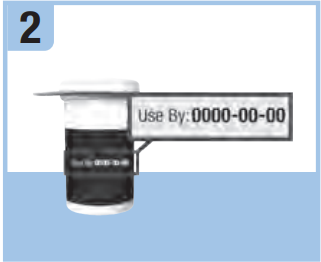 Een bloedglucose test uitvoeren - Stap 2