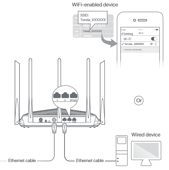 Installatie via de web-UI - Stap 1