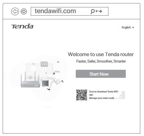 Installatie via de web-UI - Stap 2