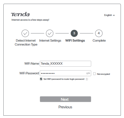 Installatie via de web-UI - Stap 4