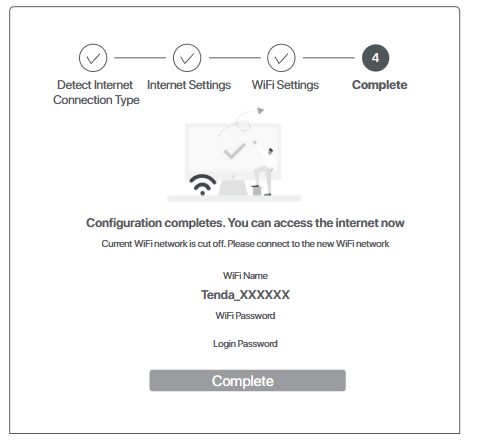 Installatie via de web-UI - Stap 5