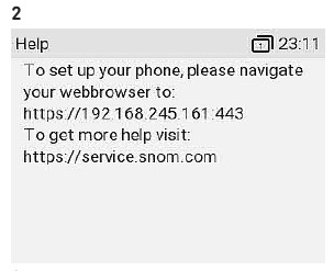 Web user interface (WUI) - Step 1