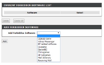 Software verboden