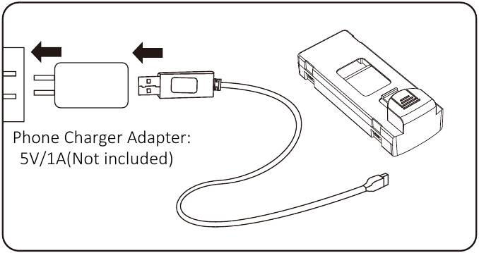 De batterij opladen - Stap 2