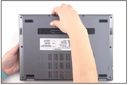 Verwijderen basisafdekking - Stap 3