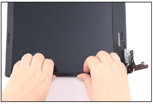 LCD-omlijsting verwijderen - Stap 3