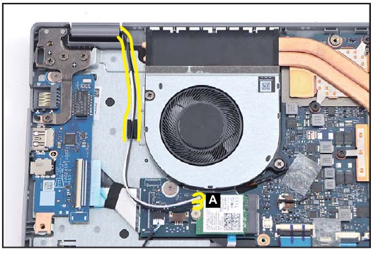 LCD-module verwijderen - Stap 1