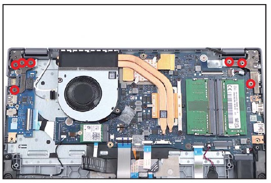 LCD-module verwijderen - Stap 3