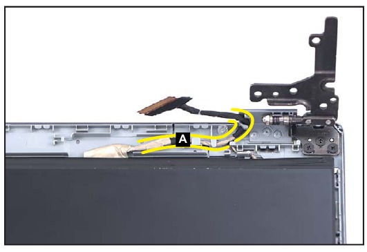 LCD-paneel verwijderen - Stap 1