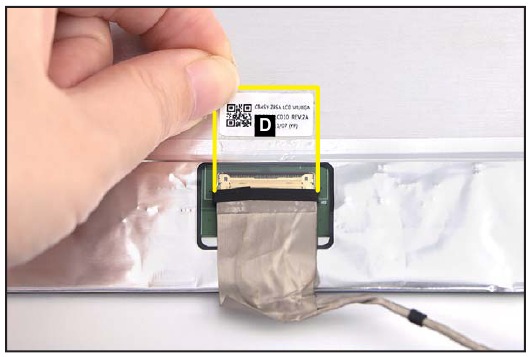 LCD-paneel verwijderen - Stap 3