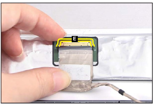 LCD-paneel verwijderen - Stap 4