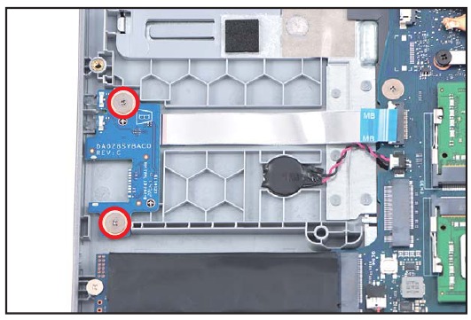 LED-bord verwijderen - Stap 2