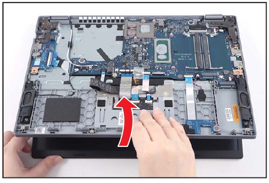 Mainboard verwijderen - Stap 2