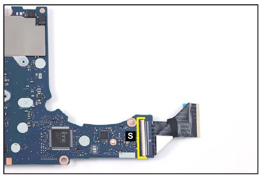Mainboard verwijderen - Stap 9