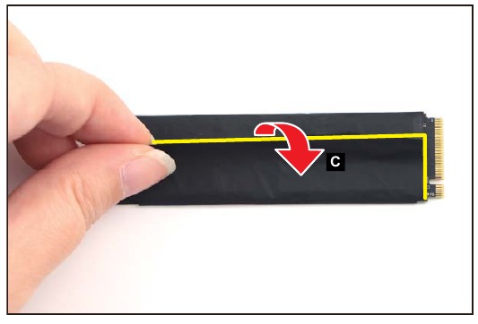 SSD-module verwijderen - Stap 3