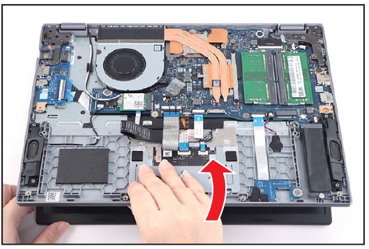 USB-bord verwijderen - Stap 2