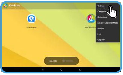 Beschikbare apps beheren - Stap 1