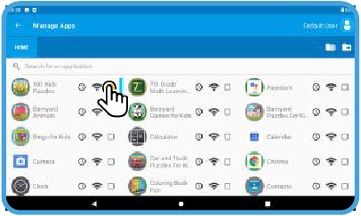 Beschikbare apps beheren - Stap 4
