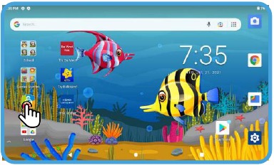 Kids Place instellen - Stap 1