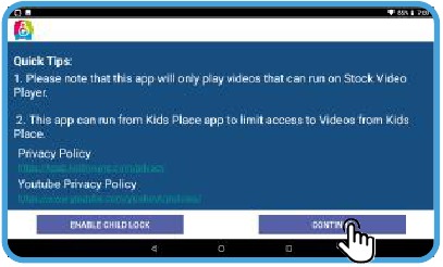 Kids Place instellen - Stap 18