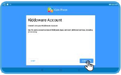 Kids Place instellen - Stap 4