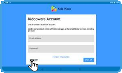 Kids Place instellen - Stap 4