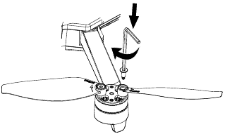 VOORBEREIDING VOOR HET VLIEGEN - De Propellers installeren