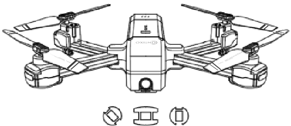 Vlucht - Stap 1 - Zet de drone aan