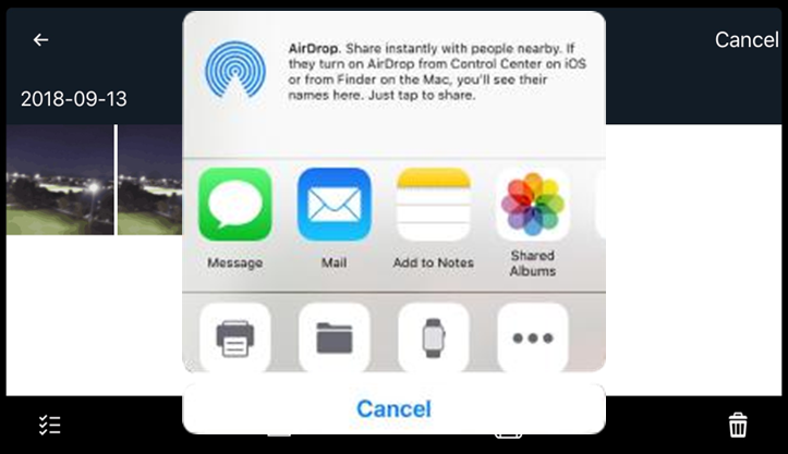 AirDrop-fotodeling