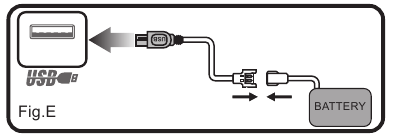 DE BATTERIJ OPLADEN