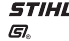 Symbolen voor originele STIHL-reserveonderdelen en originele STIHL-accessoires