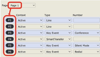 De Smart Label-toetsen toewijzen